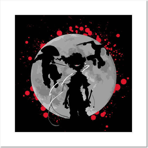 Moon of Revenge Wall Art by d4n13ldesigns